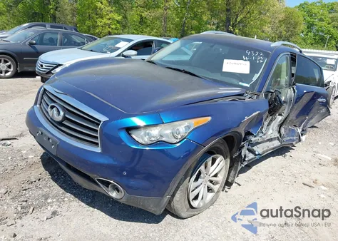2013 Infiniti Fx37 из США, поврежденный, VIN JN8CS1MW3DM174322